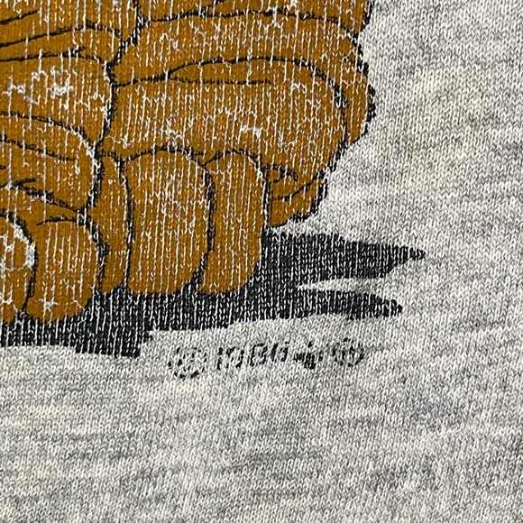 Vintage 80s dog animal sweatshirt - Picture 3 of 5